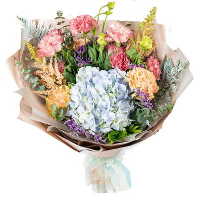 Роскошный букет «Голубая мечта»