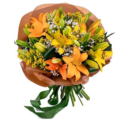 Букет из ароматных цветов «Парфюмный рай»