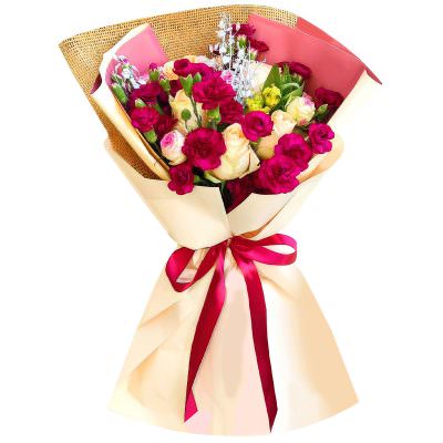 Подарочный букет живых цветов «Нежность момента»