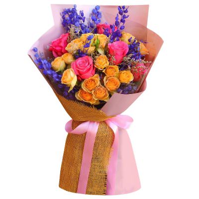 Букет из роз «Сказочный закат»