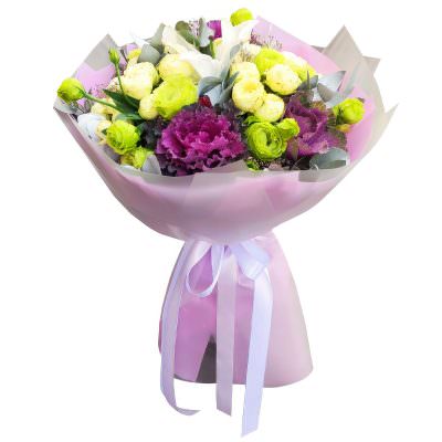 Дизайнерский букет цветов «Сказочная ночь»